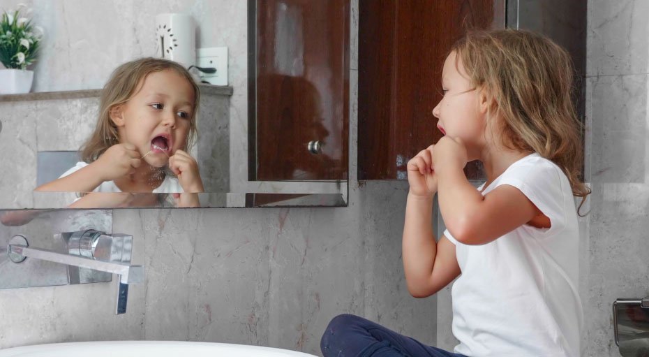 Flossing is important for your kid's dental health